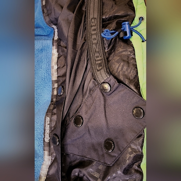 RIPZONE Youth XL Core 5000MM FLEECE Lined Hooded Ski Snowboarding Snow Jacket - Picture 5 of 8